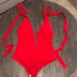 Red Bathing Suit